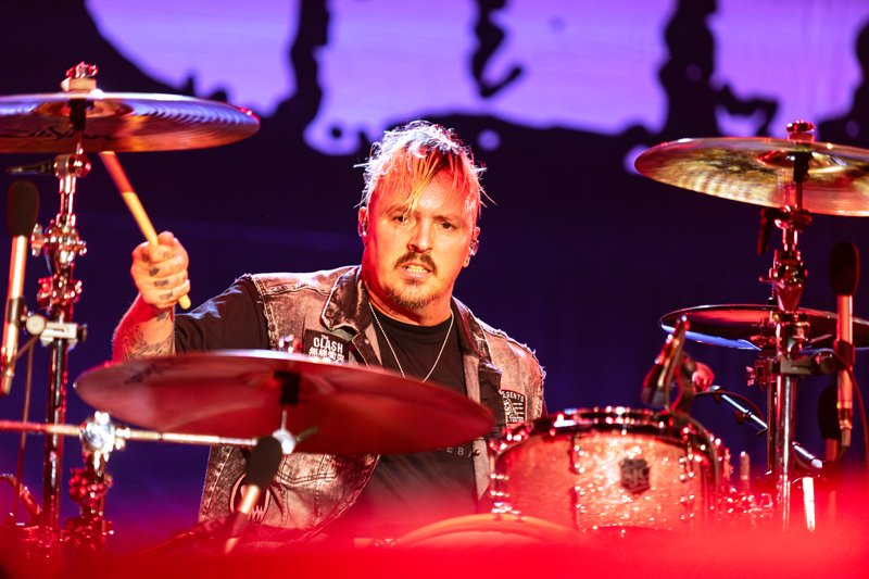 Branden Steineckert of Rancid. Photo: Kieron Yates