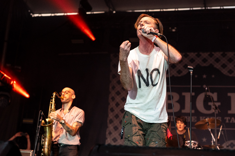 David McWane of Big D & The Kids Table at Music 4 Cancer: Photo: Kieron Yates