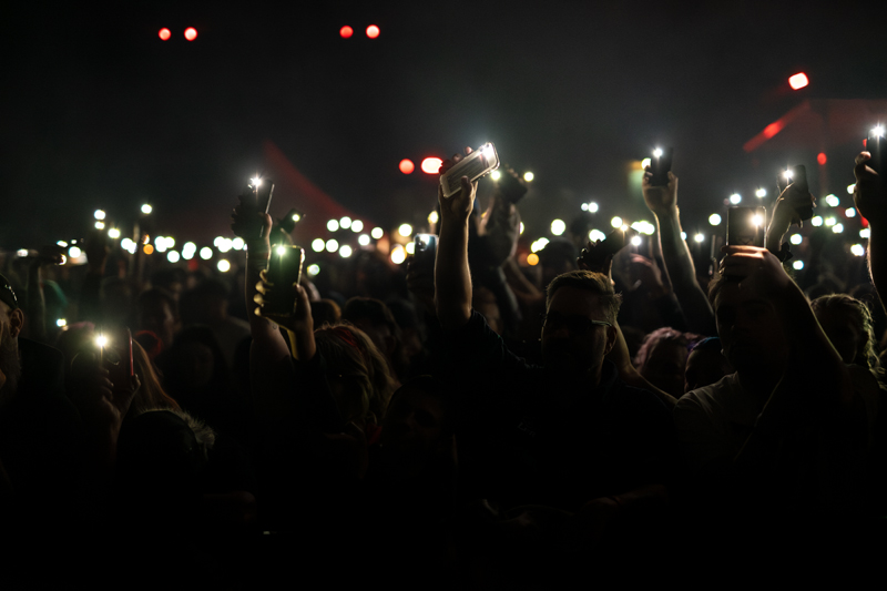 A moment of silence for those lost. Photo: Kieron Yates