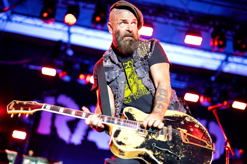Tim Armstrong of Rancid at Music 4 Cancer. Photo: Kieron Yates