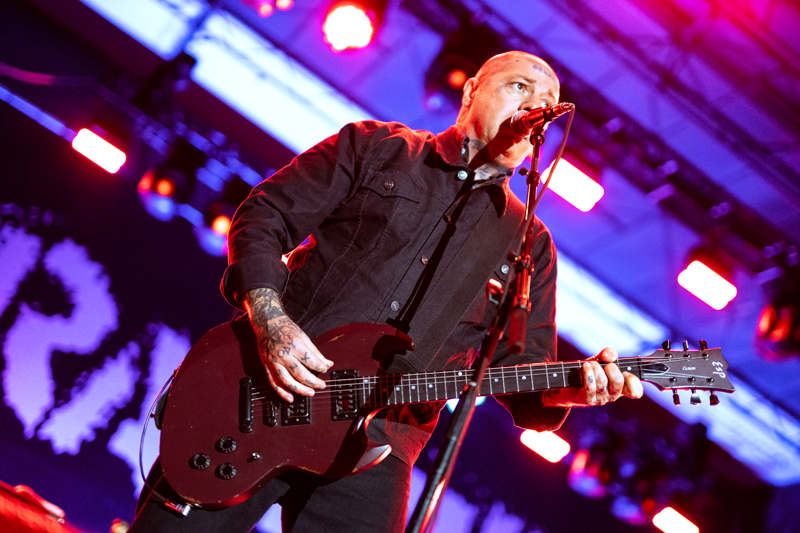 Lars Fredericksen of Rancid. Photo: Kieron Yates