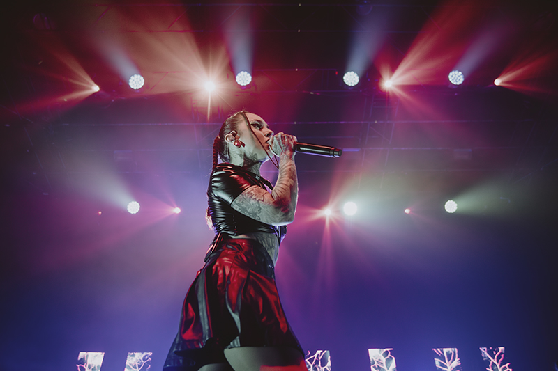 Jinjer performing at MTelus in Montreal. Photo by Laura Collins.