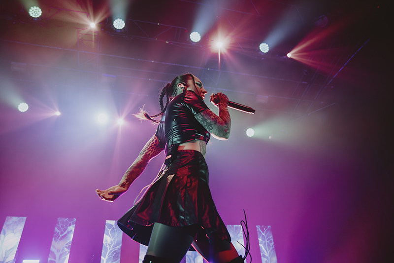 Jinjer performing at MTelus in Montreal. Photo by Laura Collins.