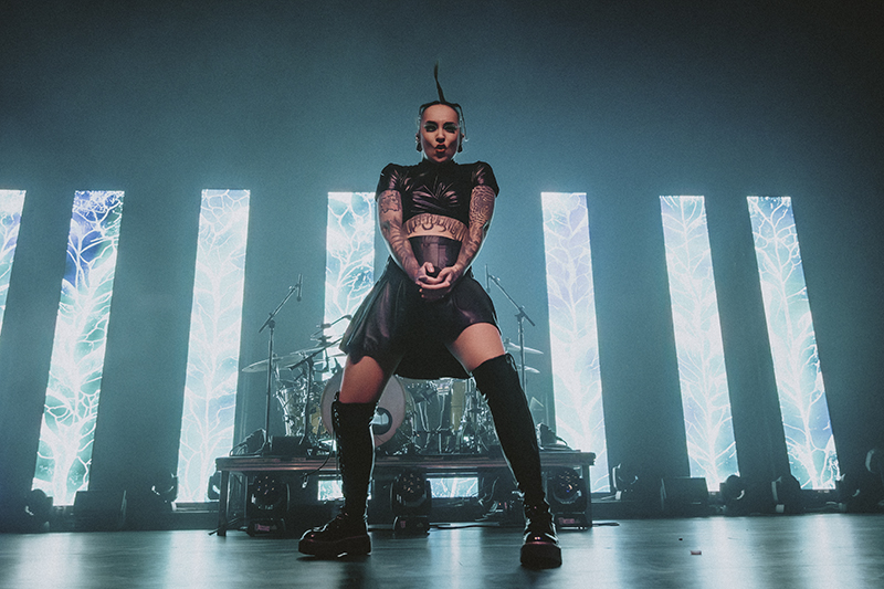 Jinjer performing at MTelus in Montreal. Photo by Laura Collins.