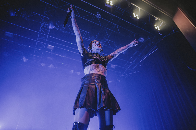 Jinjer performing at MTelus in Montreal. Photo by Laura Collins.