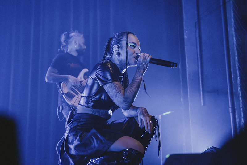 Jinjer performing at MTelus in Montreal. Photo by Laura Collins.