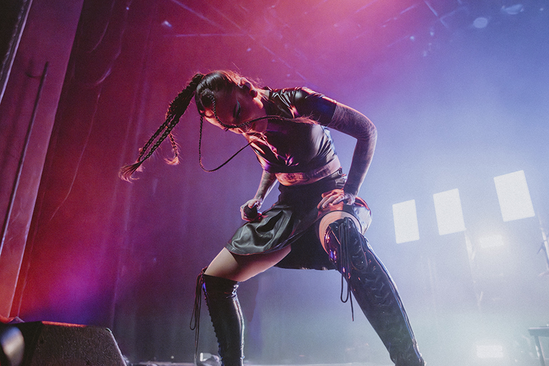 Jinjer performing at MTelus in Montreal. Photo by Laura Collins.