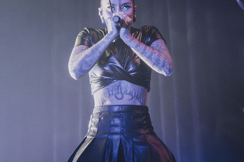 Jinjer performing at MTelus in Montreal. Photo by Laura Collins.