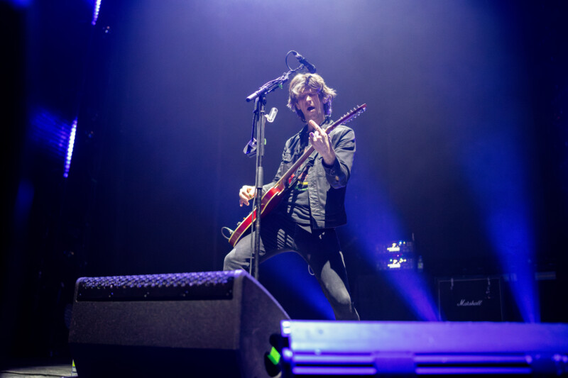 Steve Mazur of Our Lady Peace at Place Bell in Laval on March 10, 2025.