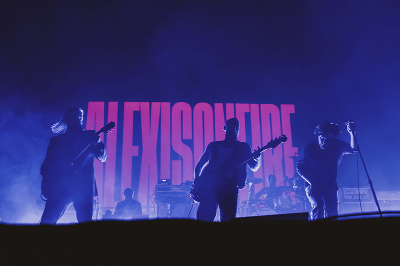 Alexisonfire  performing at Canadian Tire Centre in Ottawa. Photo by Laura Collins.