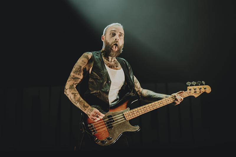 Alexisonfire  performing at Canadian Tire Centre in Ottawa. Photo by Laura Collins.