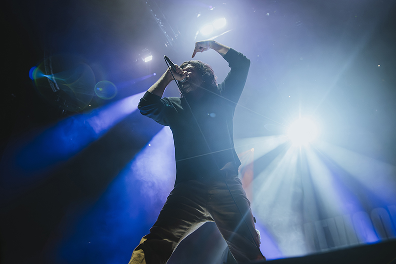 Alexisonfire  performing at Canadian Tire Centre in Ottawa. Photo by Laura Collins.