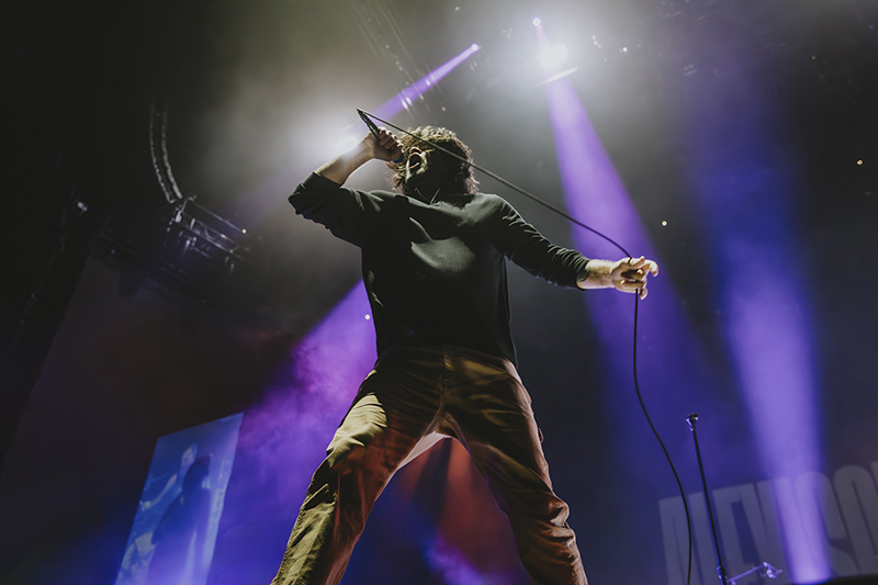 Alexisonfire  performing at Canadian Tire Centre in Ottawa. Photo by Laura Collins.