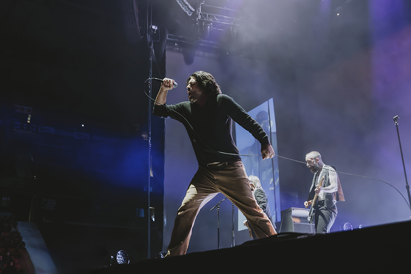 Alexisonfire  performing at Canadian Tire Centre in Ottawa. Photo by Laura Collins.