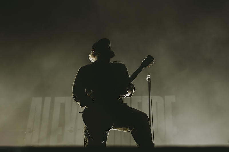 Alexisonfire  performing at Canadian Tire Centre in Ottawa. Photo by Laura Collins.