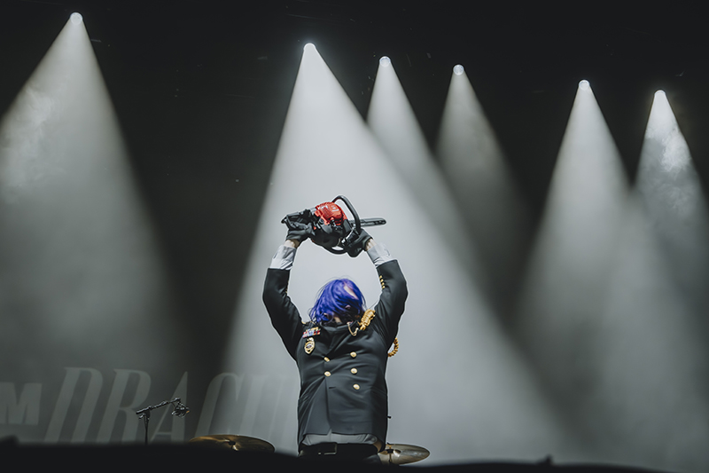 Kim Dracula performing at Canadian Tire Centre in Ottawa. Photo by Laura Collins.