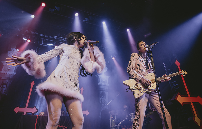 Twin Temple performing at La Tulipe in Montreal March 2, 2024.
Photo by Laura Collins.