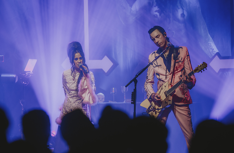 Twin Temple performing at La Tulipe in Montreal March 2, 2024.
Photo by Laura Collins.