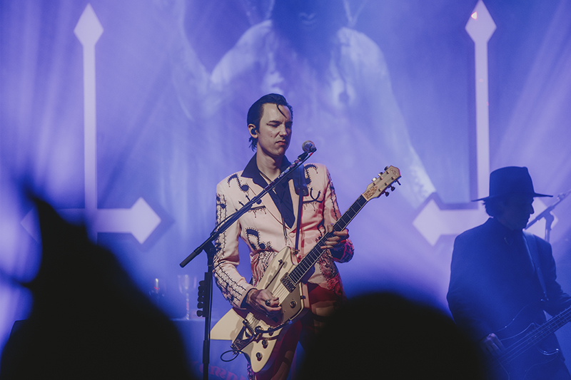 Twin Temple performing at La Tulipe in Montreal March 2, 2024.
Photo by Laura Collins.