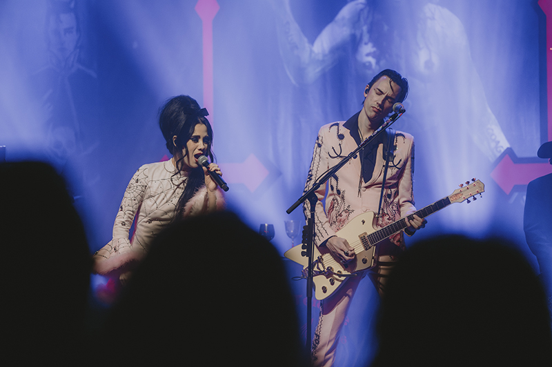 Twin Temple performing at La Tulipe in Montreal March 2, 2024.
Photo by Laura Collins.