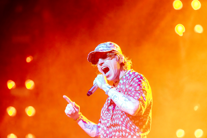 Matt Schultz of Cage The Elephant at Bell Center in Montreal, August 26, 2024. | Photo: Kieron Yates