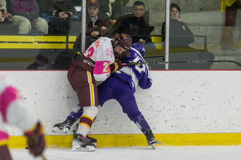 Bishops University takes on Concordia Stingers at Ed Meagher arena on November 15, 2024.