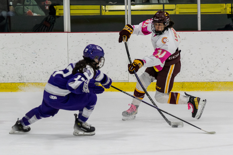 Bishops University versus Concordia Stingers at Ed Meagher Arena on November 15, 2024.