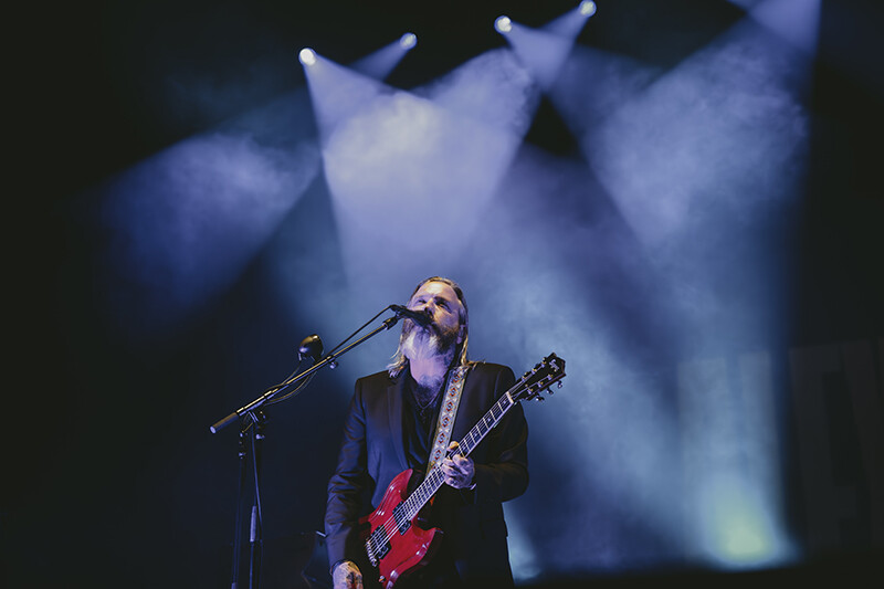 Alexisonfire performing at Canadian Tire Centre in Ottawa. Photo by Laura Collins.
