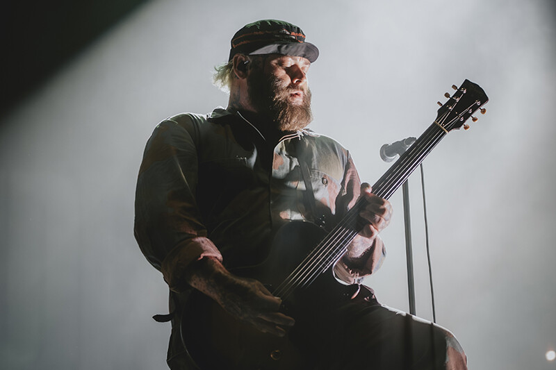 Alexisonfire  performing at Canadian Tire Centre in Ottawa. Photo by Laura Collins.