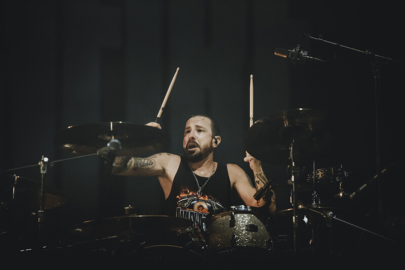 Alexisonfire  performing at Canadian Tire Centre in Ottawa. Photo by Laura Collins.