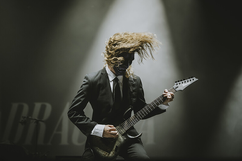 Kim Dracula performing at Canadian Tire Centre in Ottawa. Photo by Laura Collins.