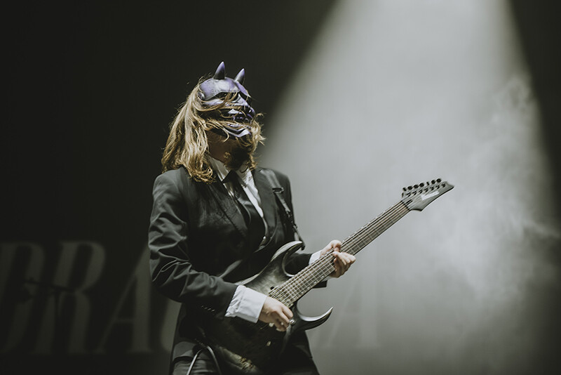Kim Dracula performing at Canadian Tire Centre in Ottawa. Photo by Laura Collins.