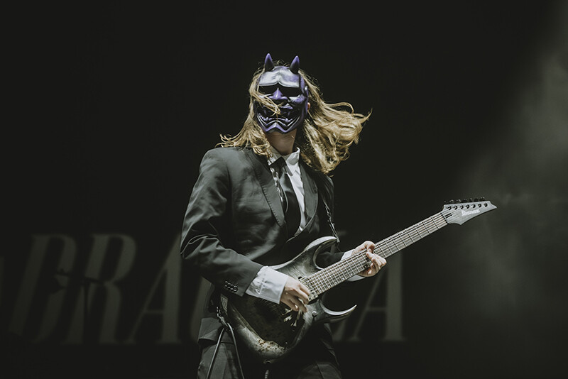 Kim Dracula performing at Canadian Tire Centre in Ottawa. Photo by Laura Collins.