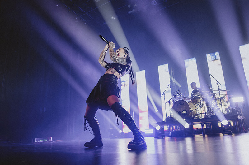 Tatiana Shmayluk performing at MTelus in Montreal. Photo by Laura Collins.