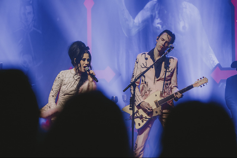 Twin Temple performing at La Tulipe in Montreal March 2, 2024.
Photo by Laura Collins.