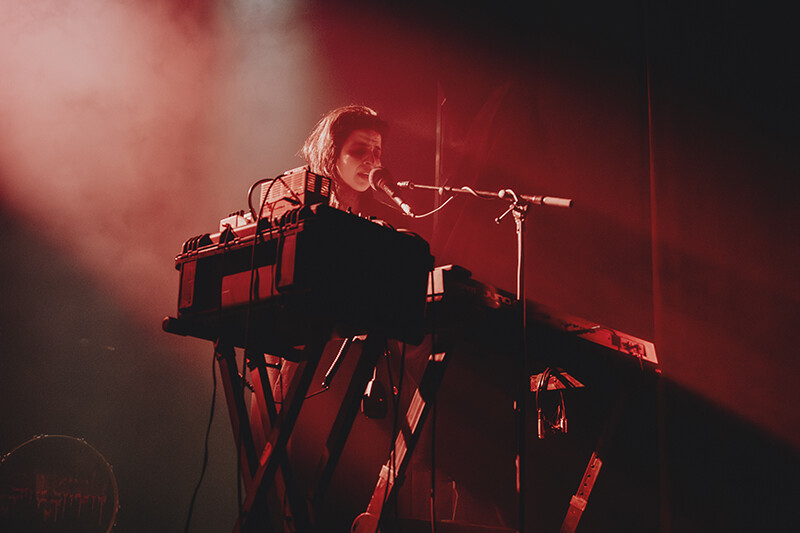 VOWWS performing at La Tulipe in Montreal March 2, 2024. | Photo by Laura Collins. / Modern Free Press