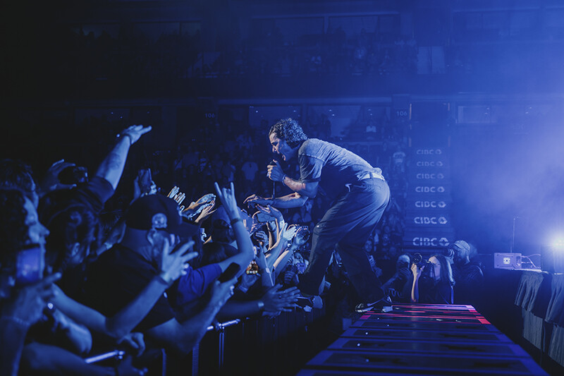 Bush at Canadian Tire Centre in Ottawa.
Photo by Laura Collins.